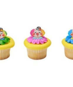 Clowns | Cupcake Toppers | 12 pack