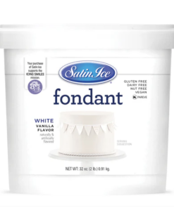Satin Ice White Fondant (2 lb)