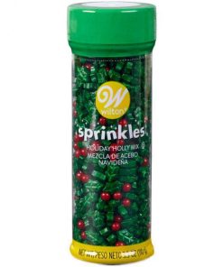 Holly Sprinkle Mix (3.8 oz) | Wilton