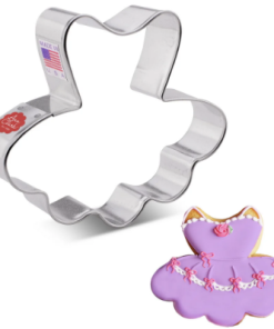 Tutu Cookie Cutter 4"
