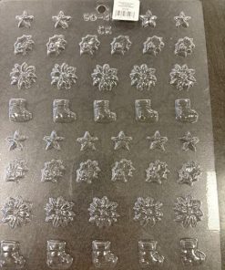 Small Christmas Assortment Chocolate Mold