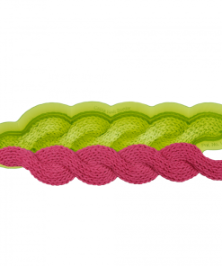 Cable Knit Border Mold | Silicone Fondant Mold