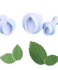 Rose Leaf | Plunger | Fondant | Cookie Cutter
