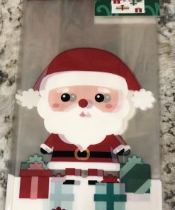 Christmas | Treat Bags (20 pk) | Cute Santa