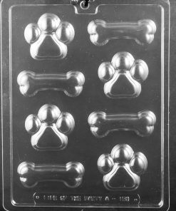 Bones & Paw Prints Chocolate Mold