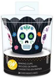 Halloween | Day of the Dead | Sugar Skull | Cupcake Liners | Baking Cups