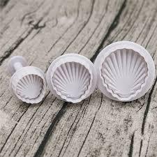 Shell Plunger Cutters | Fondant | Cookies