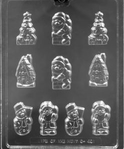 Christmas assortment Chocolate Mold