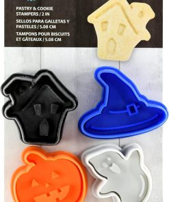 Halloween | Fondant | Cookie Cutters | Cupcake Toppers | Plungers 4pk