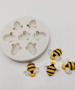 Assorted Bee Silicone Mold | 7 cavities
