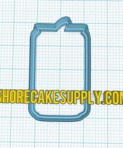 Beer Can | Soda | Cookie Cutter | Custom Made Cookie Cutter