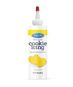 Cookie Icing (8 oz) | Yellow | Satin Ice