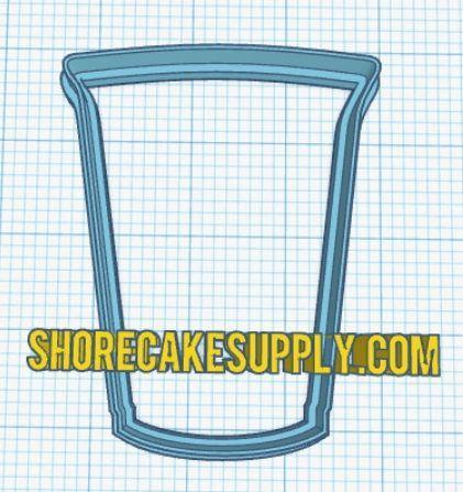 Red Cup | Solo Cup | Custom Made Cookie Cutter